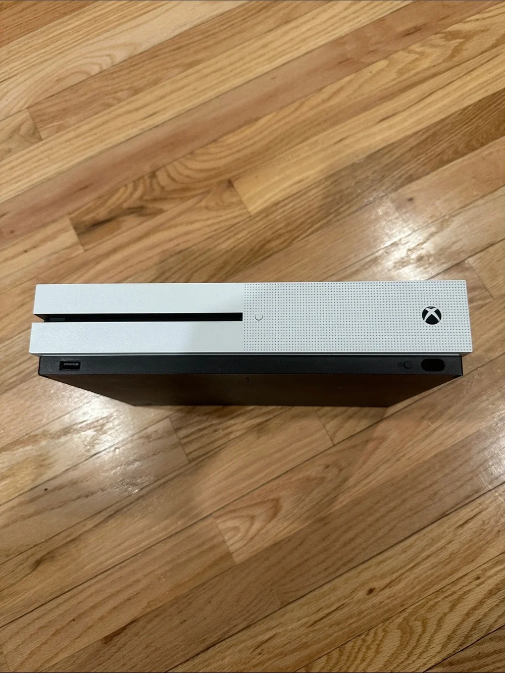 Microsoft Xbox One S Slim Console - White and Black